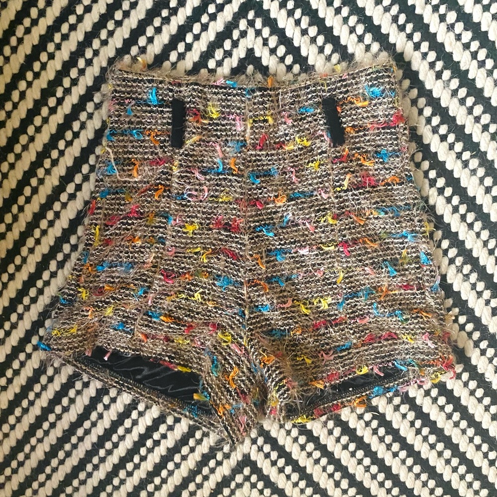 NWT Pixie Market High Waist Confetti Shorts - XS/S